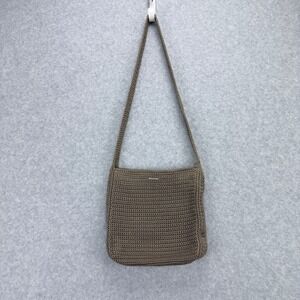 VTG Y2K The Sak Crochet Crossbody Bag Womens OS Brown Boho, Coastal, Minimalist